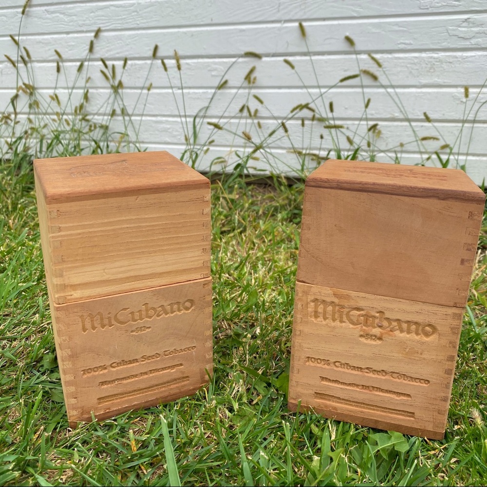 Mi Cubano vintage cigar boxes